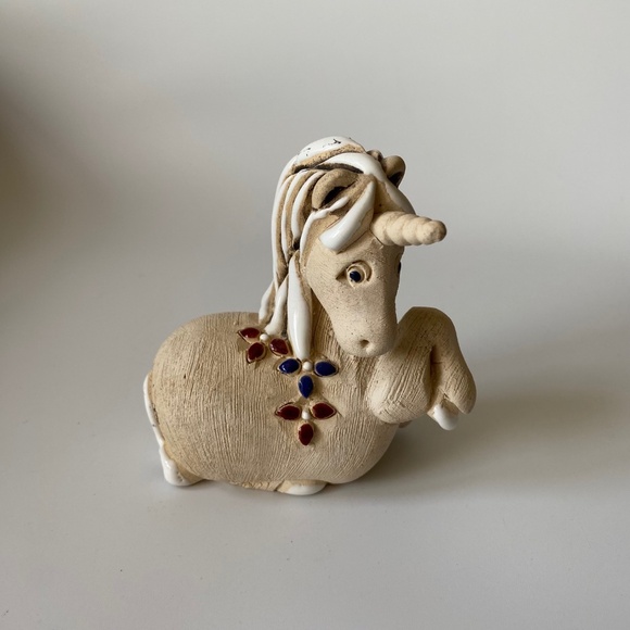 Artesania Rinconada Unicorn Figurine Collectible 1990s Vintage - Picture 5 of 6